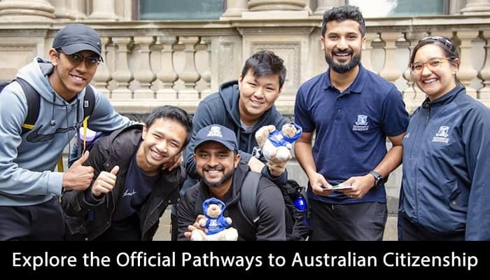 Advisor guiding an international student through campus resources
