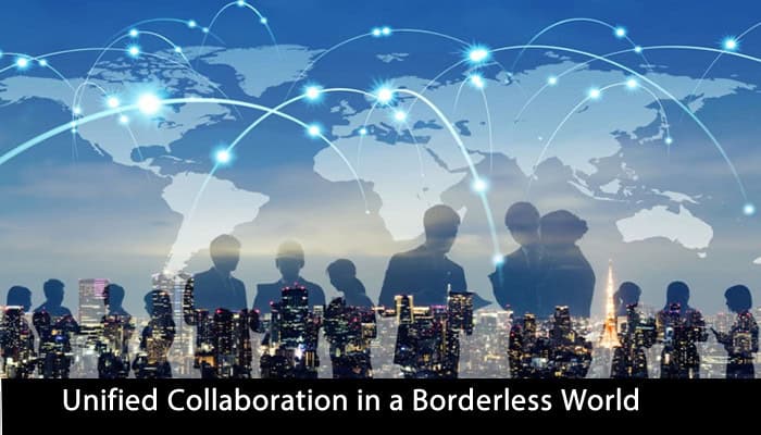 A visual representation of international professionals collaborating through digital platforms, highlighting the power of global networking in today's interconnected world.