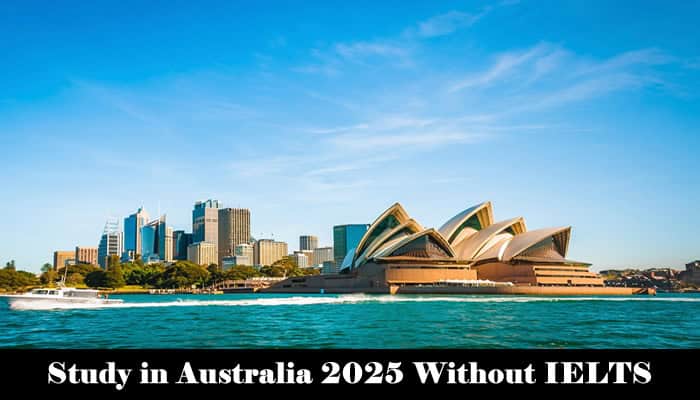 International student smiling on Australian campus – Study in Australia 2025 without IELTS