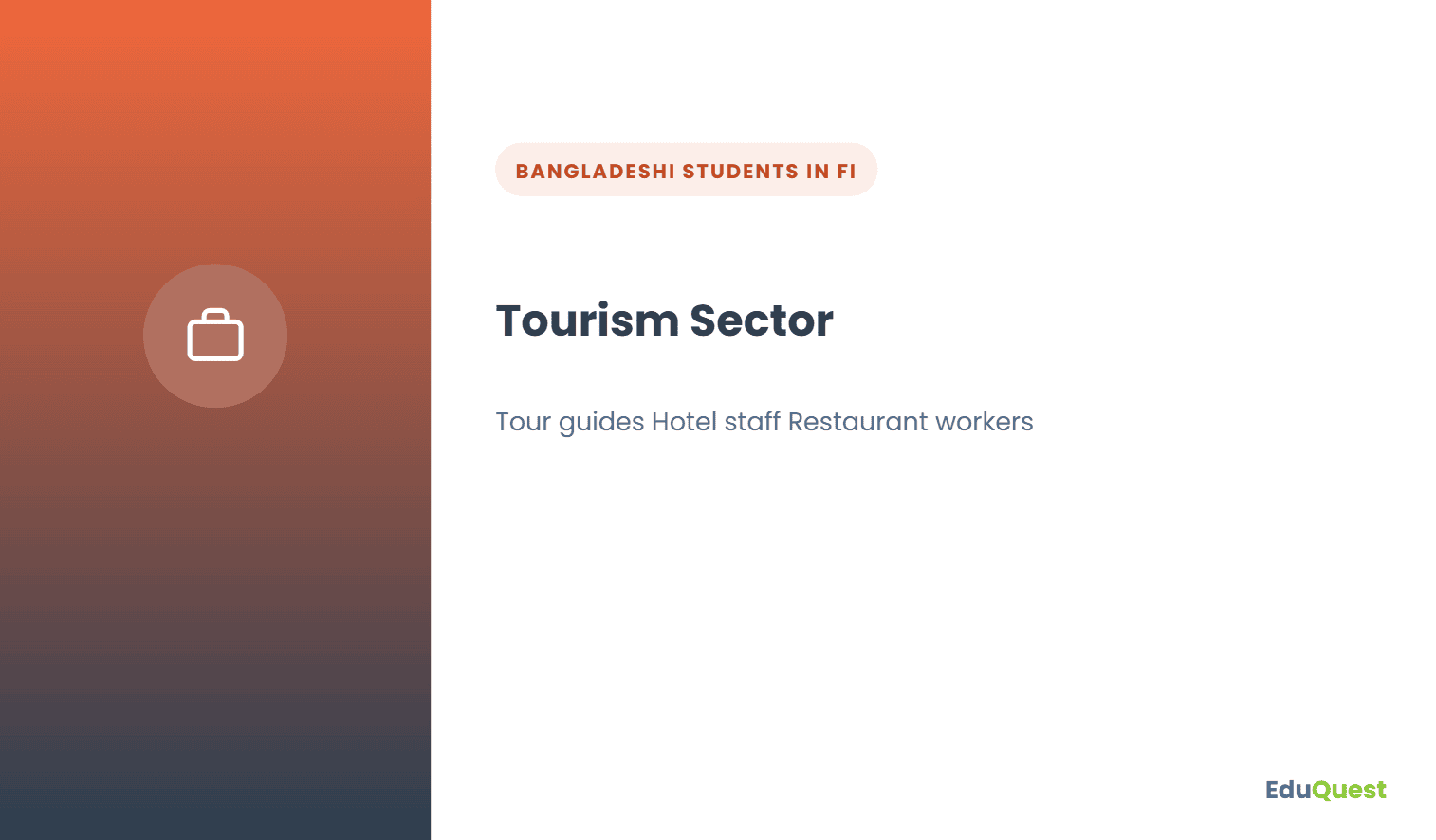 Tourism Sector