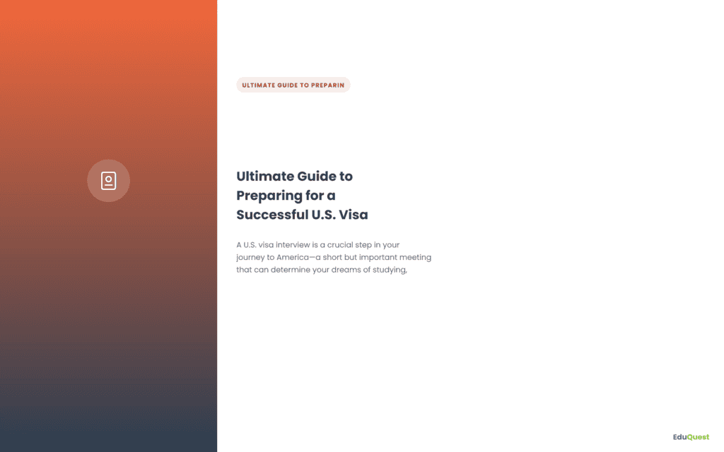 Ultimate Guide to Preparing for a Successful U.S. Visa Interview — A U.S. visa interview is a crucial step in your journey to America—a short but important meeting that can determi