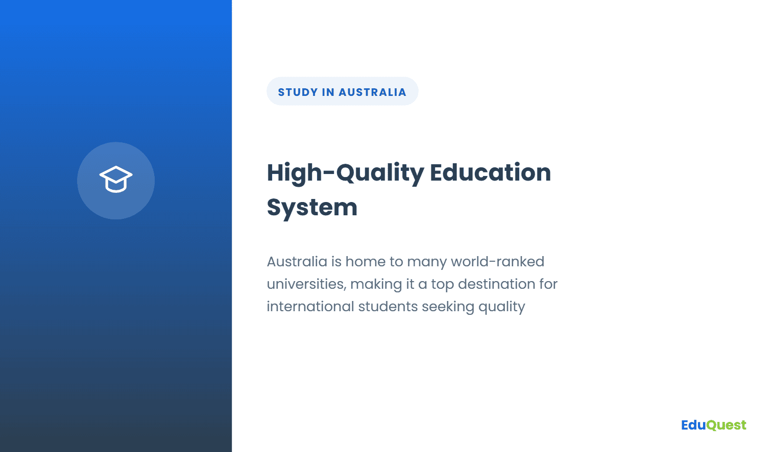 High-Quality Education System