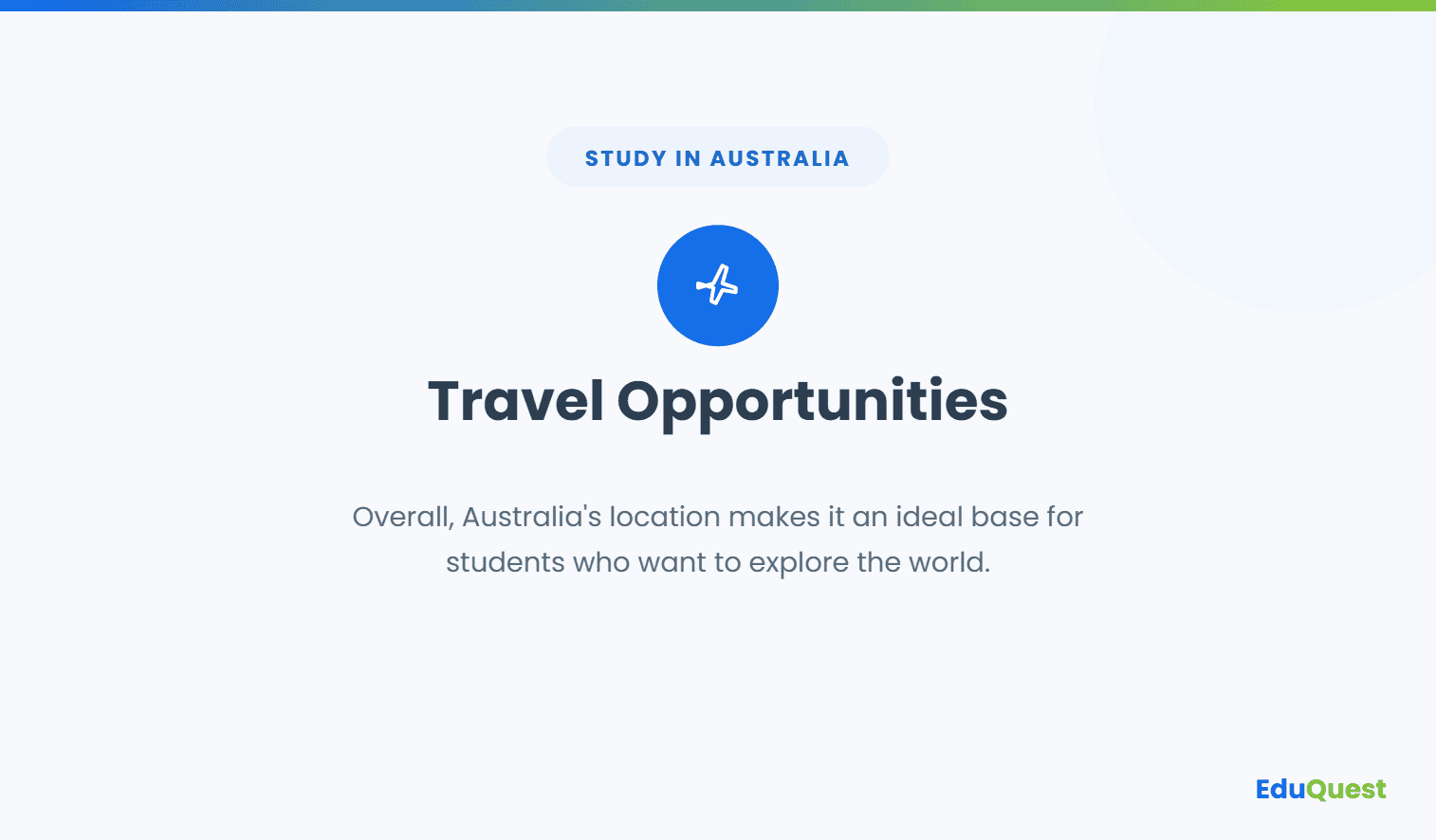 Travel Opportunities