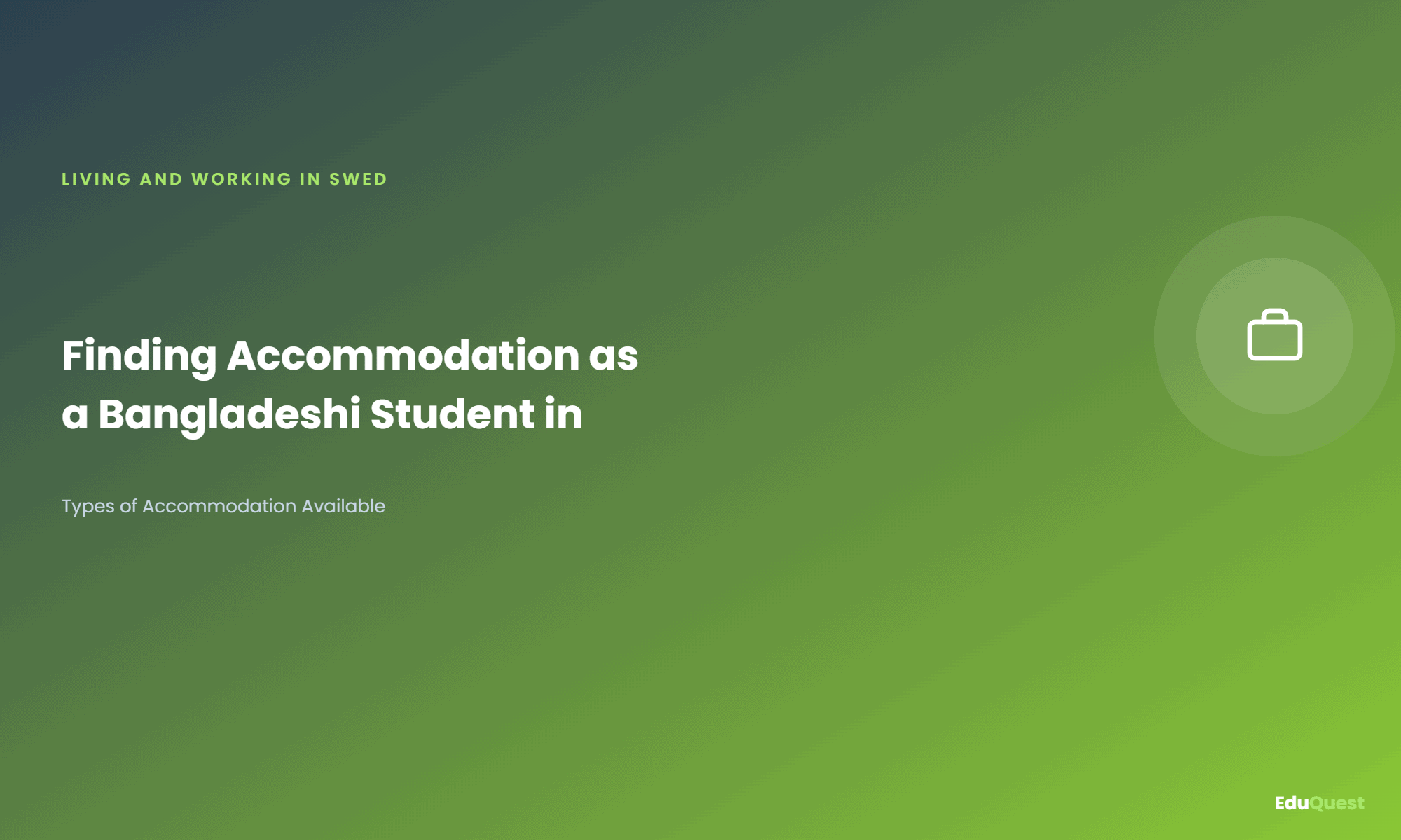 Finding Accommodation as a Bangladeshi Student in Sweden: A Practical Guide