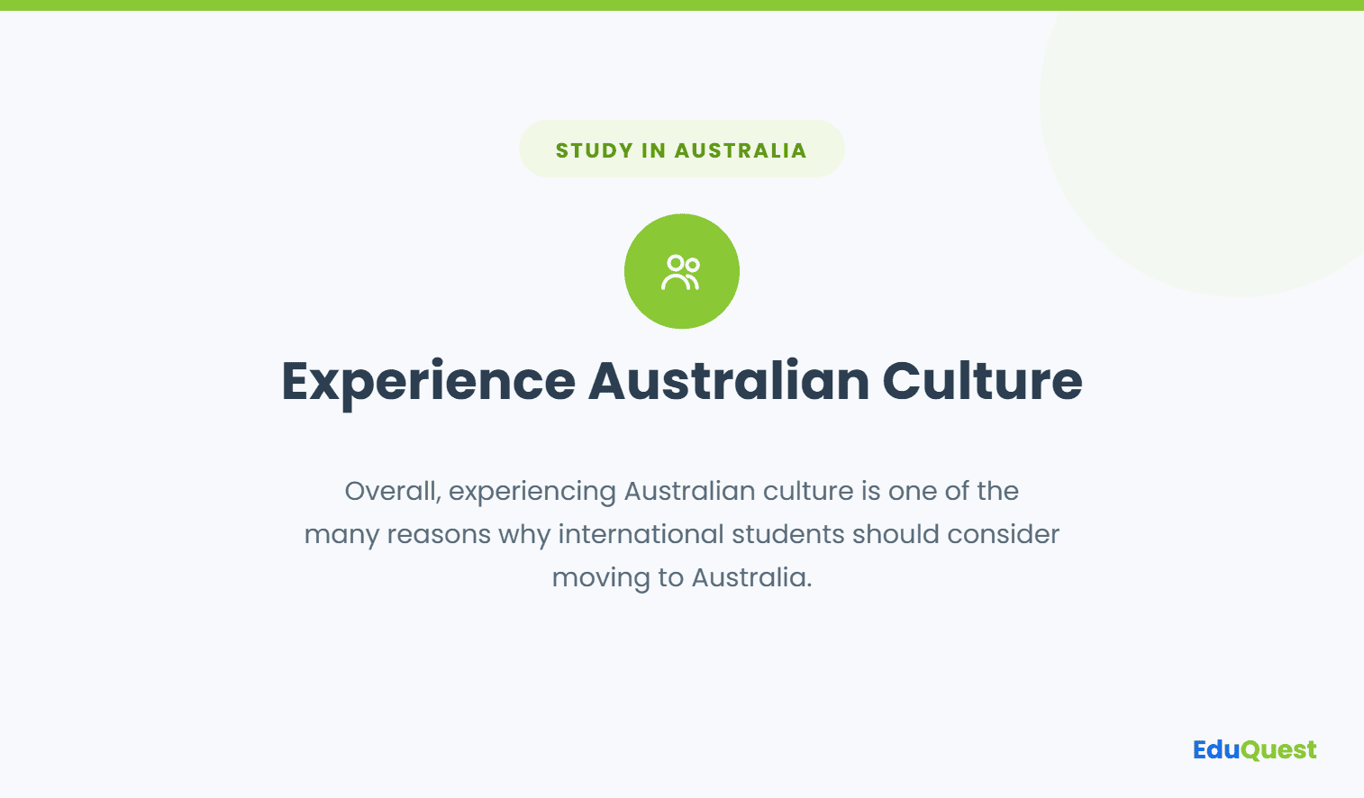 Experience Australian Culture