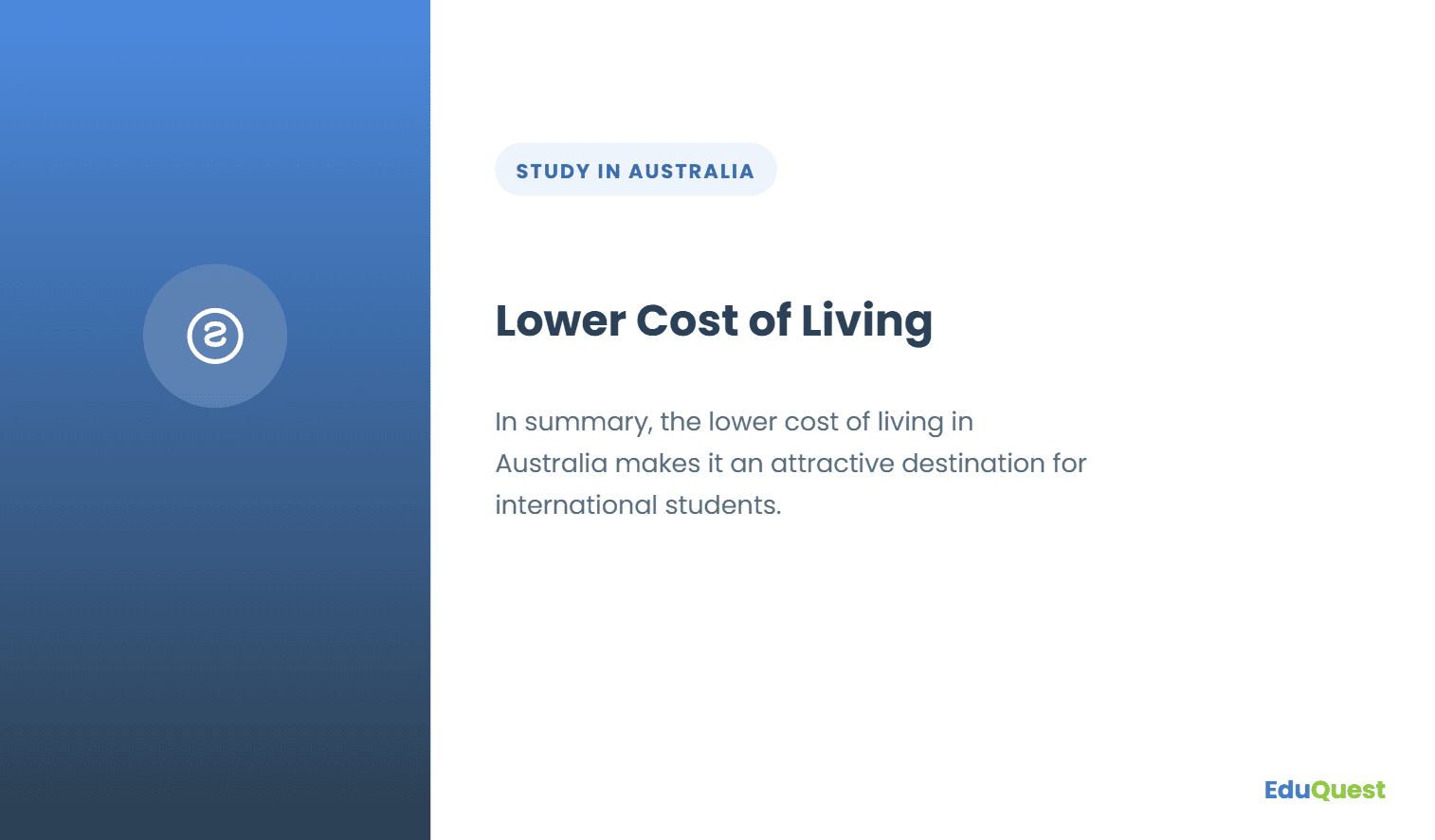 Lower Cost of Living