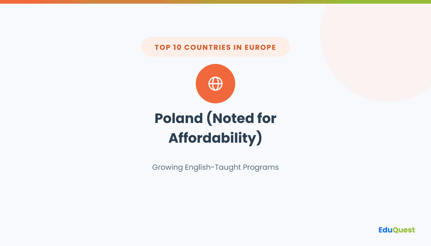 Poland (Noted for Affordability)