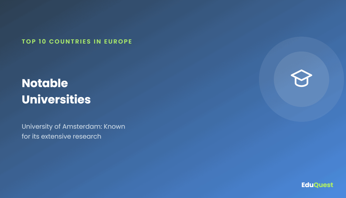 Notable Universities