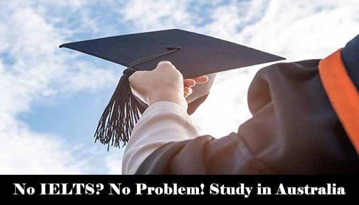 No IELTS required to study in Australia – international students exploring study opportunities without English proficiency test.