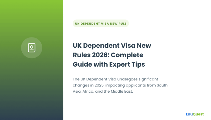 UK Dependent Visa New Rules 2026: Complete Guide with Expert Tips for a Successful Application — The UK Dependent Visa undergoes significant changes in 2025, impacting applicants f